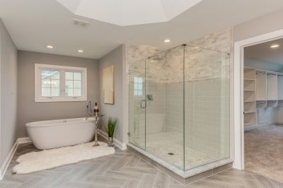 Contemporary Glass Shower Enclosure